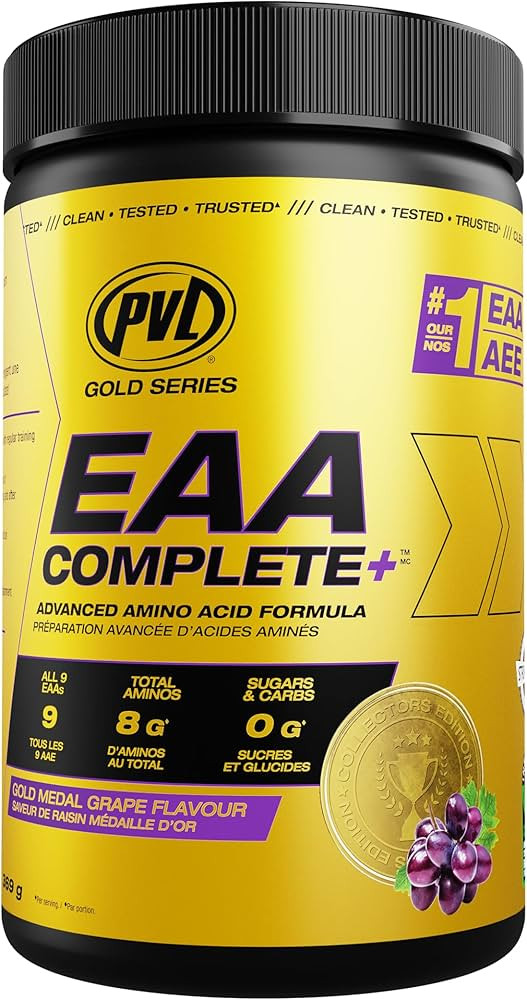 PVL EAA BCAA COMPLETE | Pre, Intra or Post Workout – EAA/BCAA with L-Arginine, Amino Acid Suppl... | Amazon (CA)