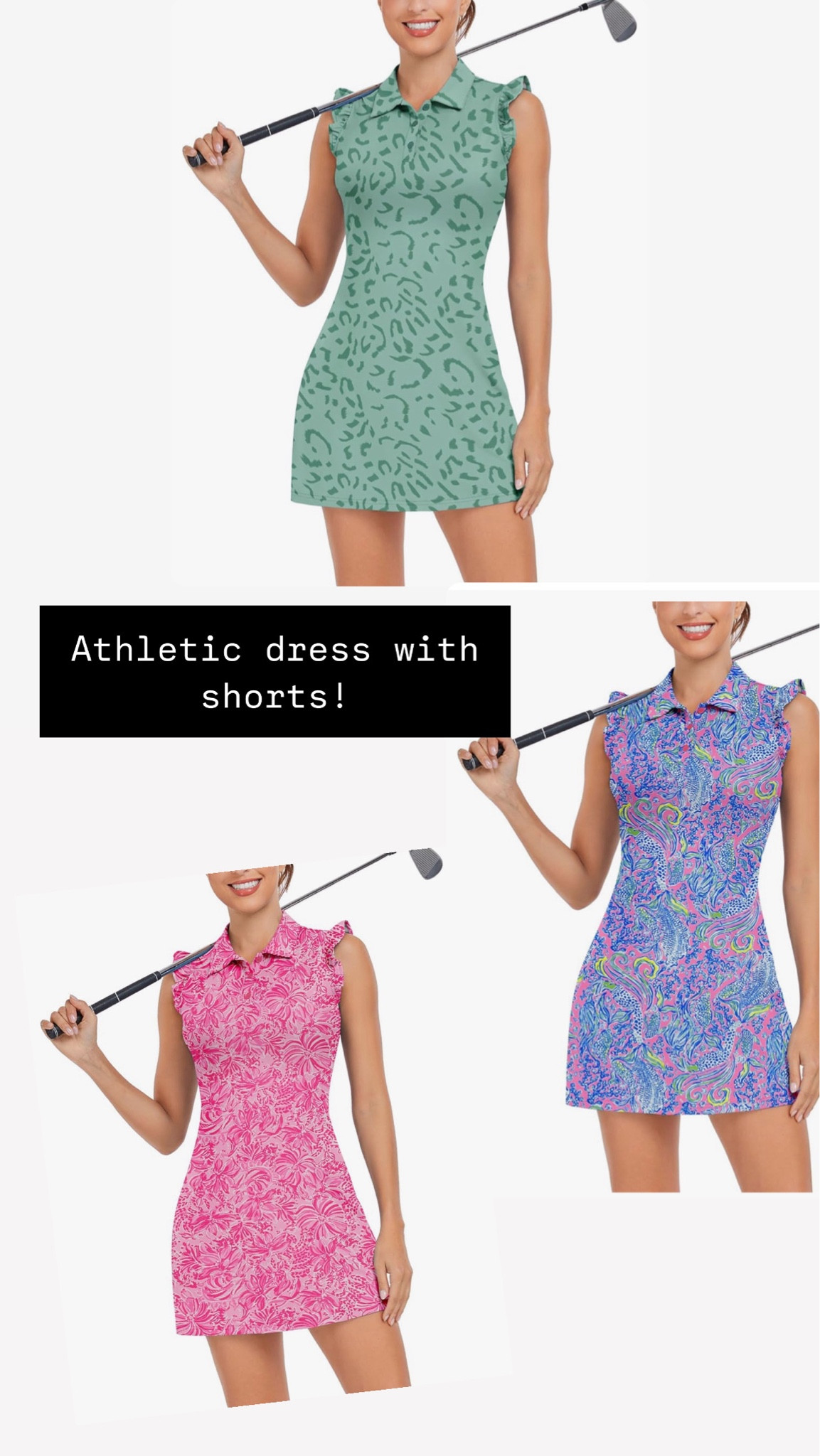 Athletic dress with shorts under $50! It comes in so many cute prints and colors!

#LTKActive #LTKStyleTip #LTKFindsUnder50