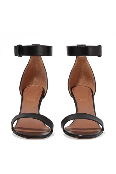Retra sandals in black leather | NET-A-PORTER (UK & EU)