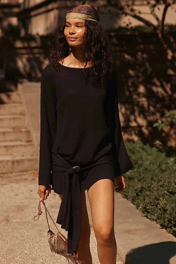 Spencer Fine Gauge Mini Dress | Free People (Global - UK&FR Excluded)