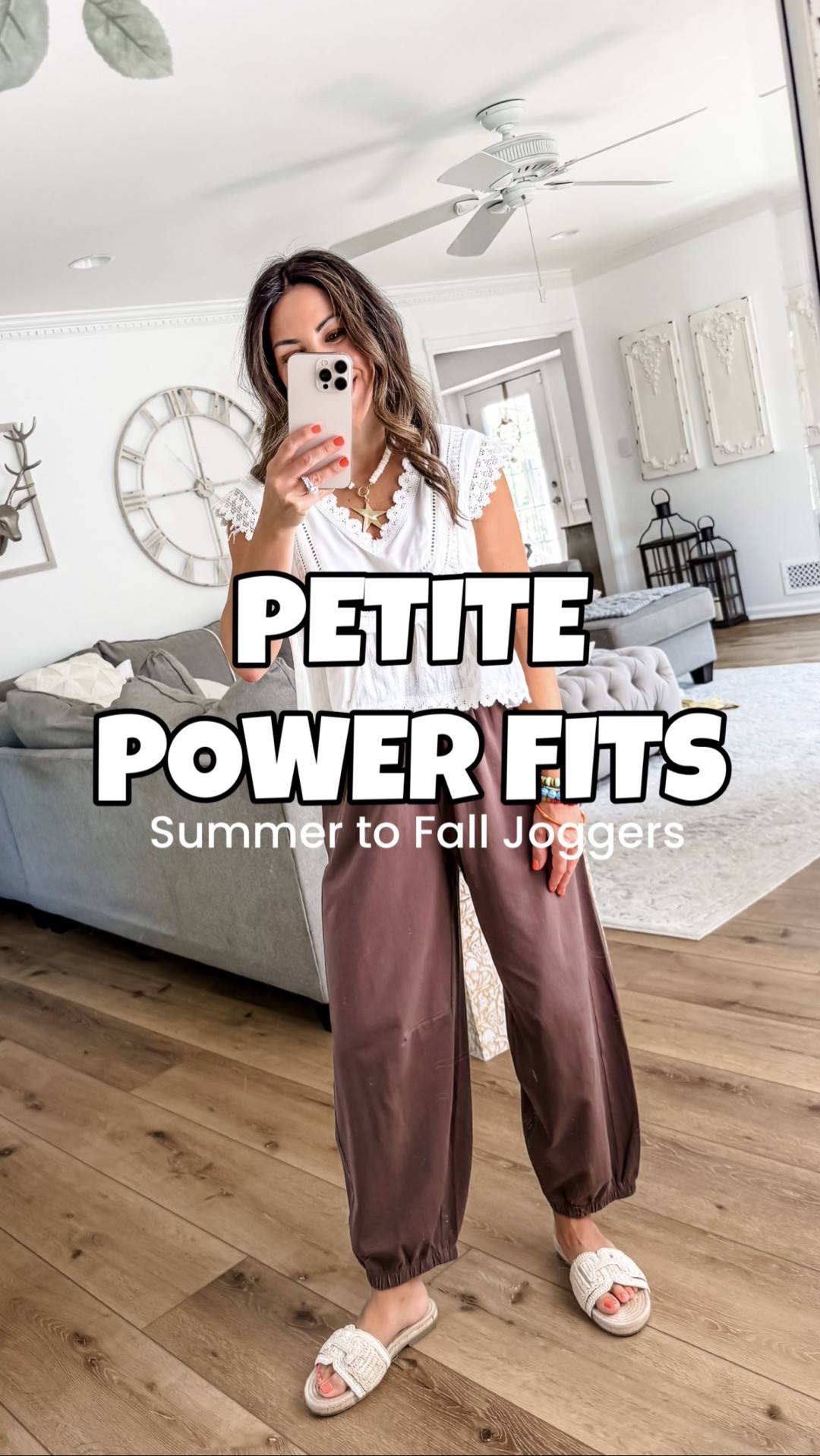 These baggy pants - can’t get enough. I’d say they are a mix of baggy joggers and mild balloon pants. Tons of colors & length options. Total FP vibes with this boho outfit but far more affordable.

Jewelry code HOUSEOFLEO20. Bag code TAMMY20. 

Pants Xs short. Top small. Sandals TTS.

#LTKOver40 #LTKPetite #LTKSaleAlert