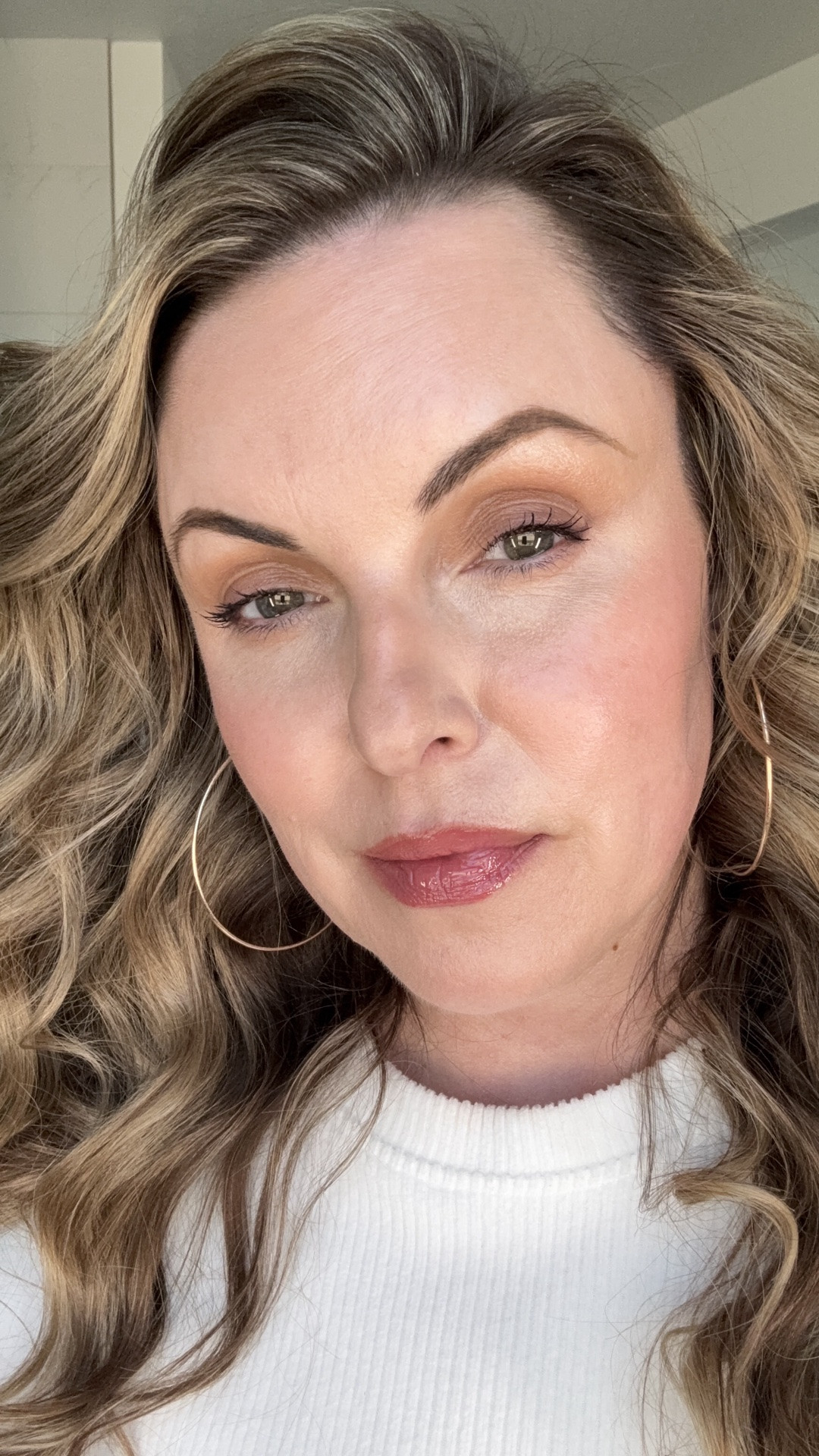 Nina Park aesthetic but for the 40+ girlies 🤎☕ warm skin, blurred lip, effortless glow — this look was literally made for us

#LTKBaby #LTKOver40 #LTKgrwm