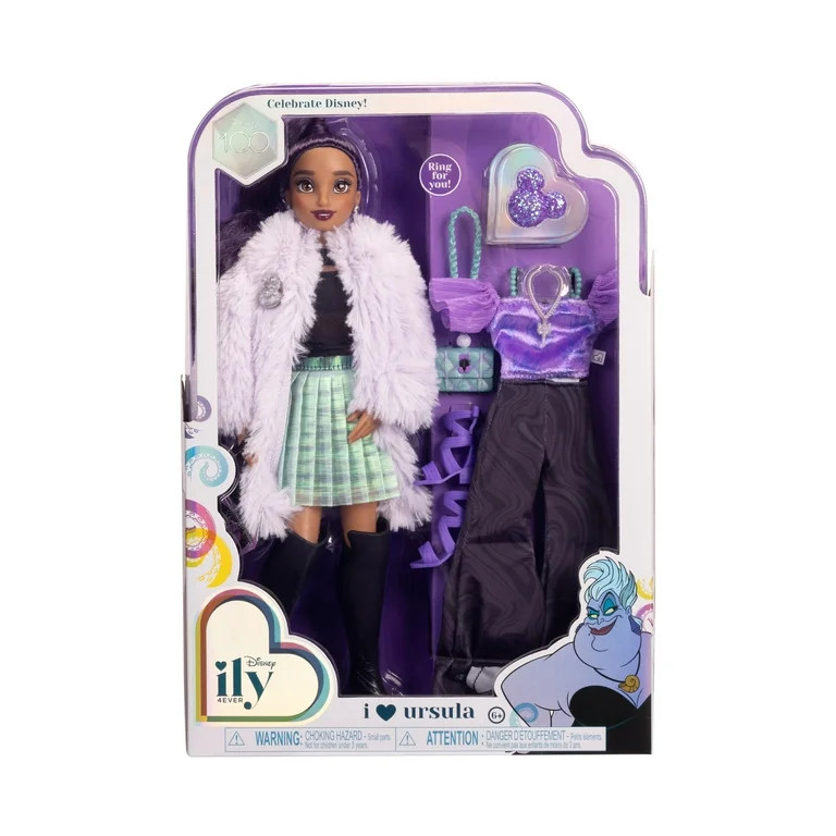 Disney Ily 4EVER I Love Ursula 12 inch Fashion Forward Doll with 2 Gorgeous Fashion Outfits - Wal... | Walmart (US)