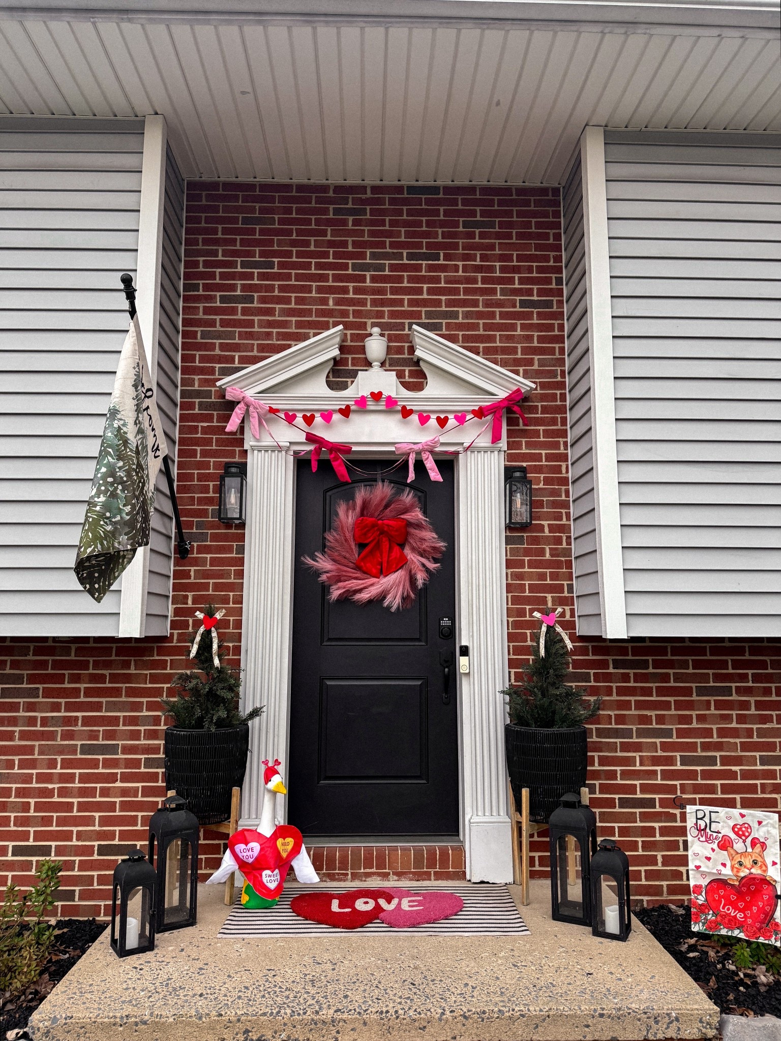 Valentine’s Day porch decor 💘

Pro tip: Shop stores Christmas sales for Valentine’s Day decor ❣️
#frontporch #frontporchdecor #frontporchdecorating #valentinesdaydecor #valentinesdaydecorating #designtip #porchgoose

#LTKSeasonal #LTKHome