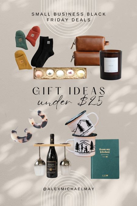 Gift ideas under $25 on sale for Black Friday! 

small business | handmade gifts | holiday gift 

#LTKCyberweek #LTKHoliday #LTKGiftGuide