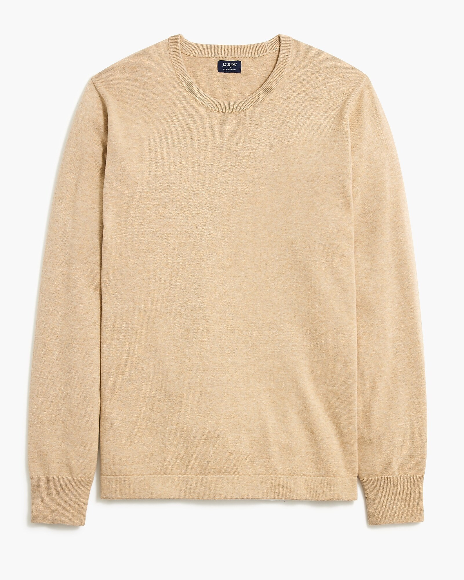 Cotton crewneck sweater-tee | J.Crew Factory