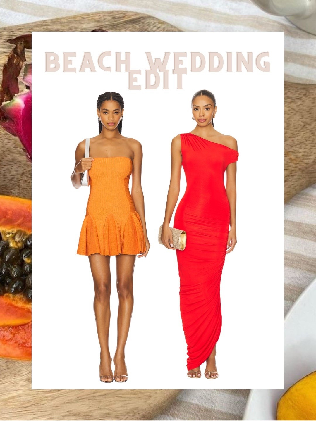 These 2 Revolve dresses in the colors of the sunset are perfect for a beach wedding, destination celebration, or even a dreamy vacation dinner look. Effortless silhouettes and bold hues make them the ultimate statement pieces for coastal style. #RevolveStyle #DestinationWeddingGuest #VacationStyle 

#LTKStyleTip #LTKWedding #LTKSeasonal
