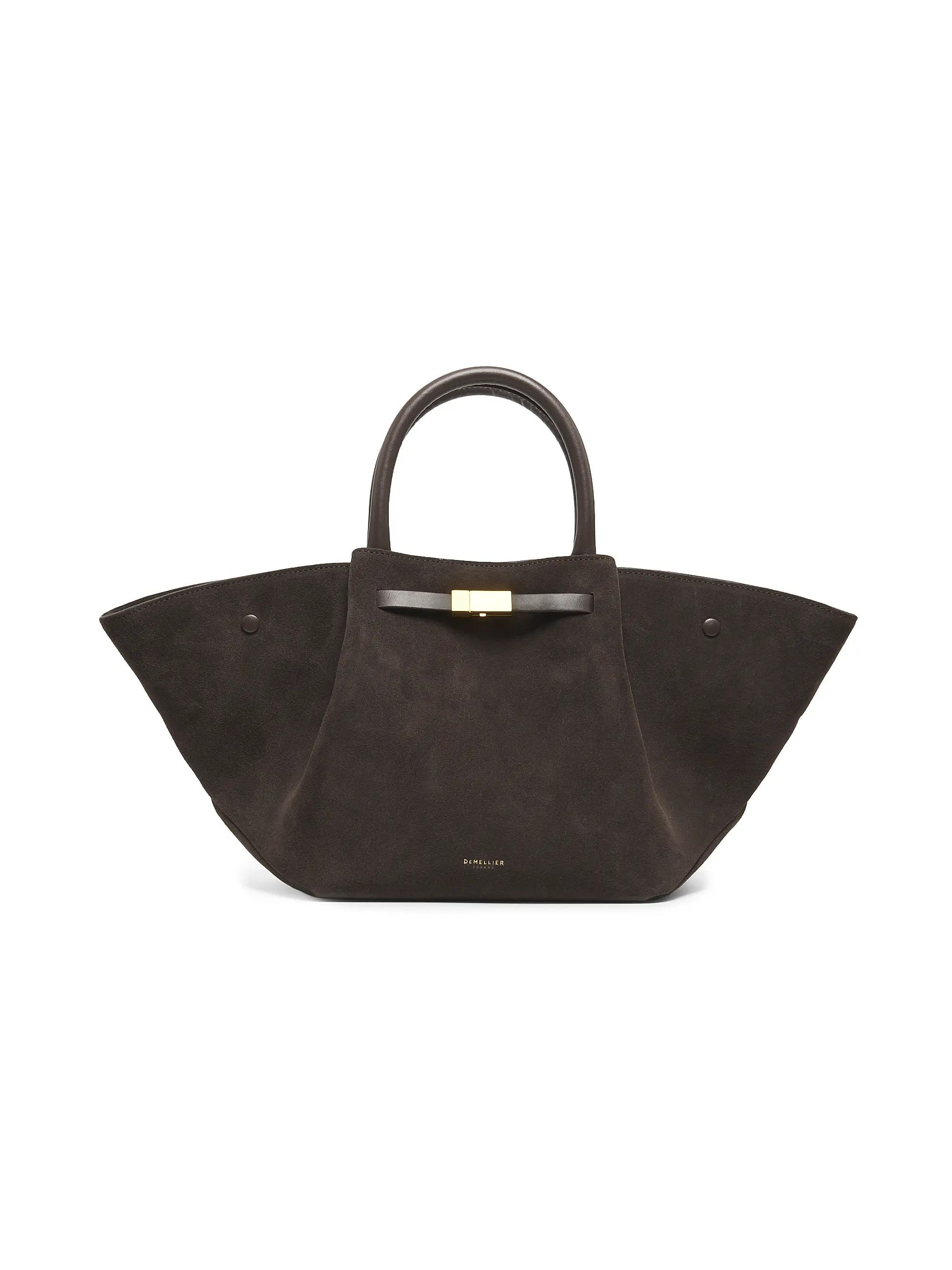 The New York Suede Top Handle Bag | Saks Fifth Avenue
