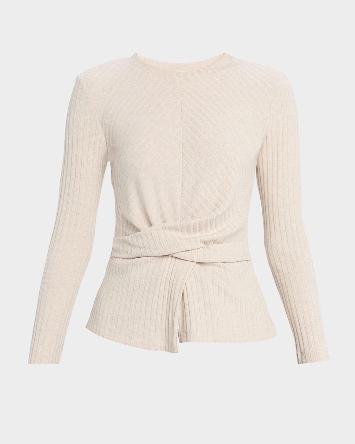 Kelsey Long-Sleeve Twist Top | Neiman Marcus