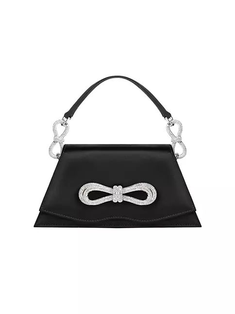 Medium Samantha Double Bow Top Handle Bag | Saks Fifth Avenue