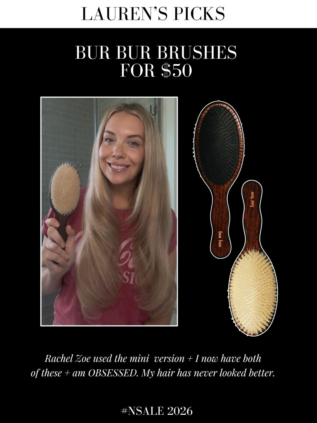 My FAVE Bur Bur Brushes on are SALE at #NSALE. I'll never go back to a basic brush 

 
