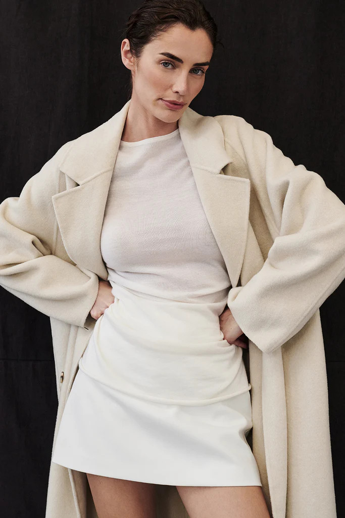 SOHO WHITE SKORT | DISSH