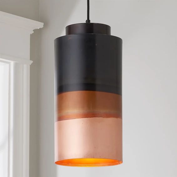 Copper Ombre Pendant - Large | Shades of Light