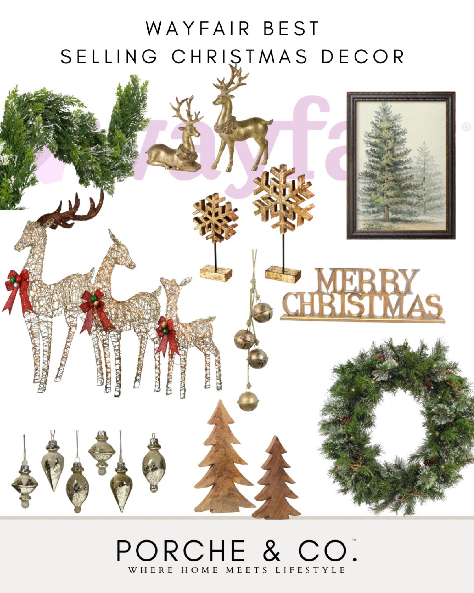 Wayfair best selling Christmas decor, Christmas styling, Christmas decor, trending Christmas decor
#visionboard #moodboard #porcheandco

#LTKSeasonal #LTKhome #LTKHoliday