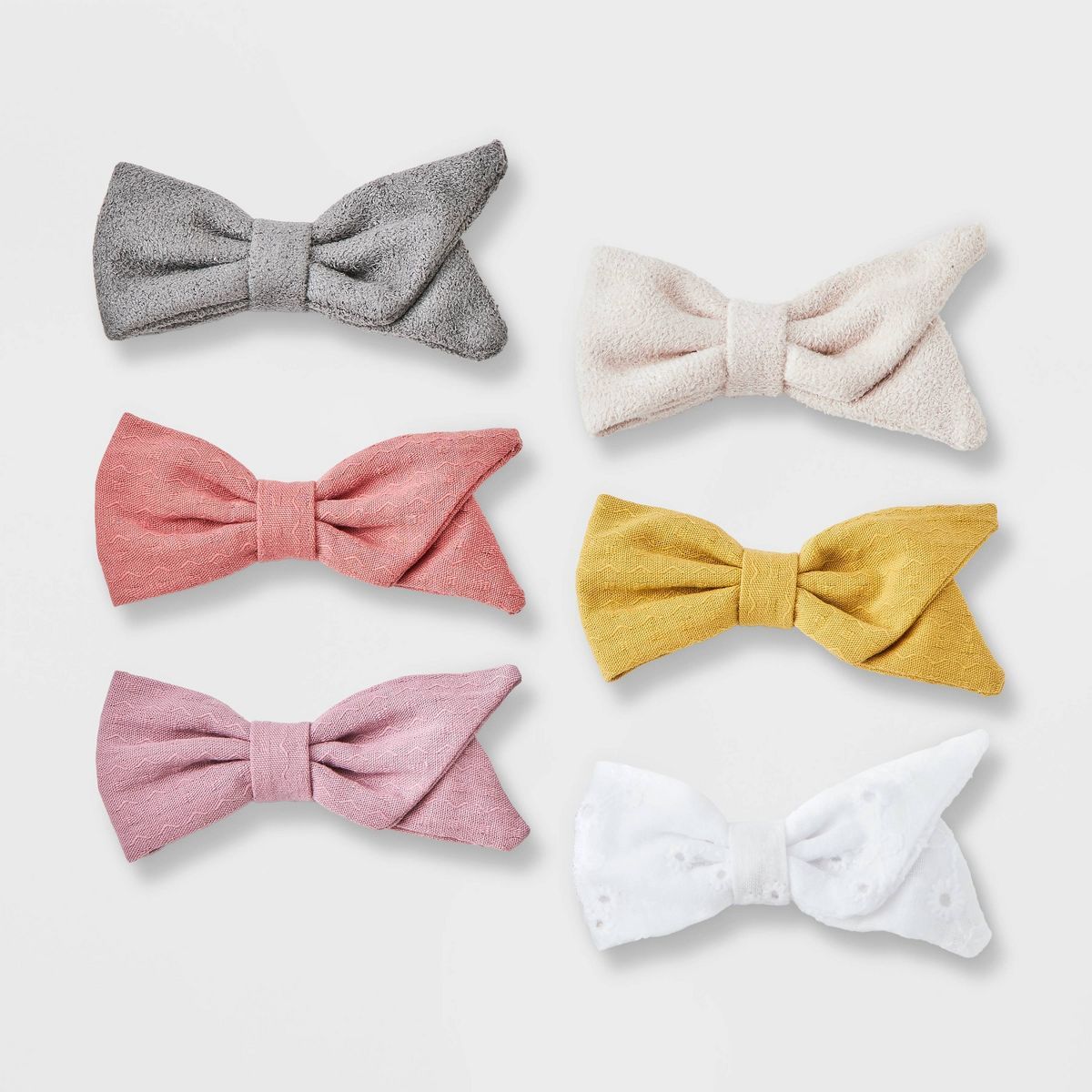 Baby Girls' 6pk Bow Clip - Cloud Island™ | Target