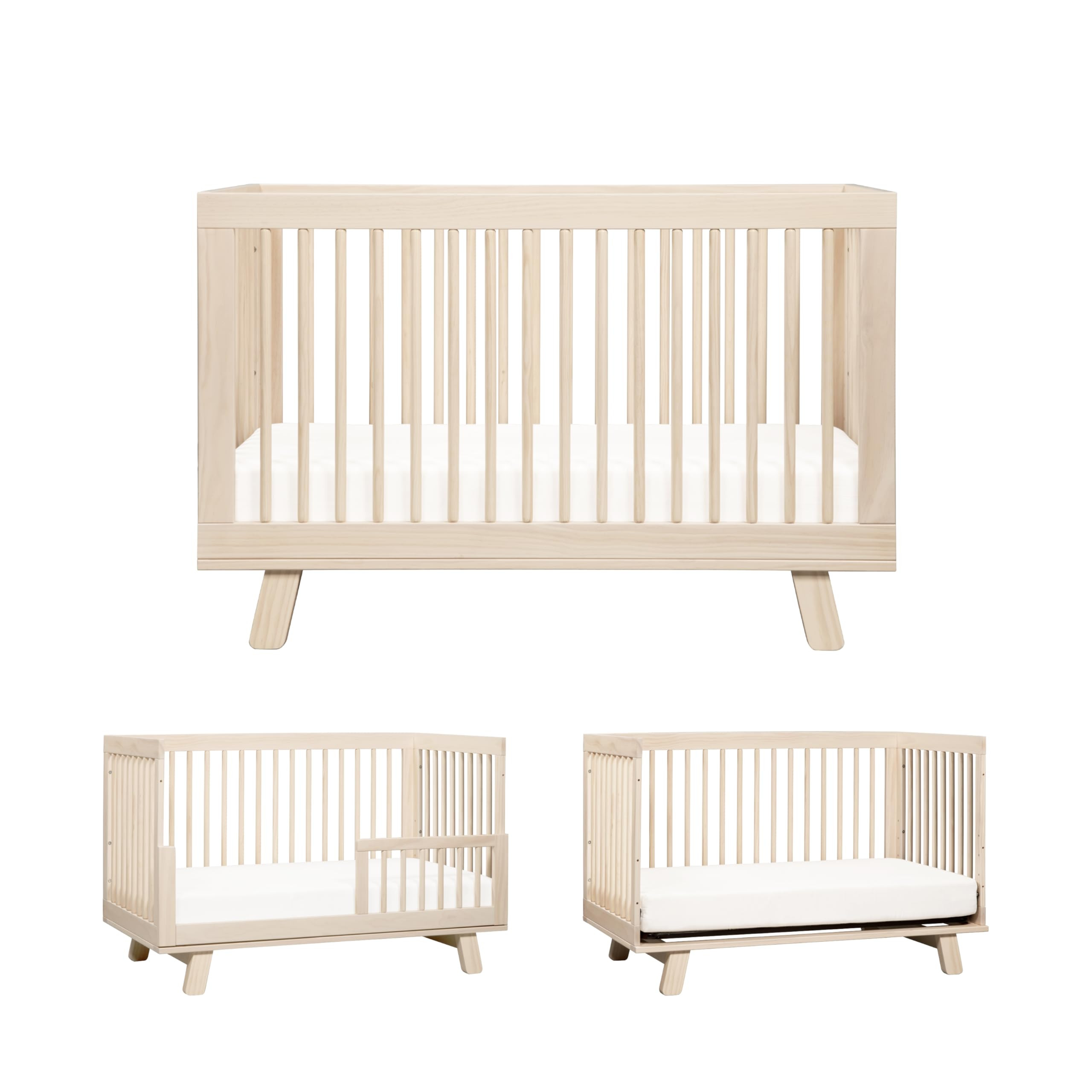 Babyletto Hudson 3-in-1 Convertible Baby Crib - GREENGUARD Gold Certified - Convertible Crib to T... | Amazon (US)