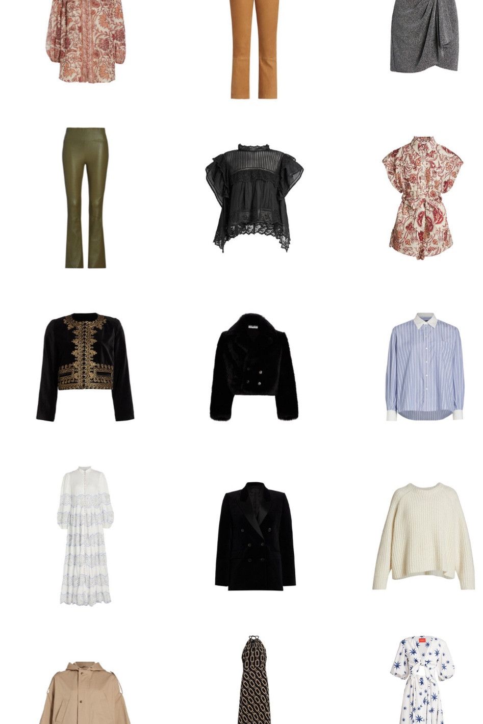 Saks sale - clear winners are all the nili Lotan that will take you fall forward and sprwm leather,suede and cord kick flare - my fave! I wear a small in sprwm

#LTKFind #LTKsalealert #LTKSeasonal