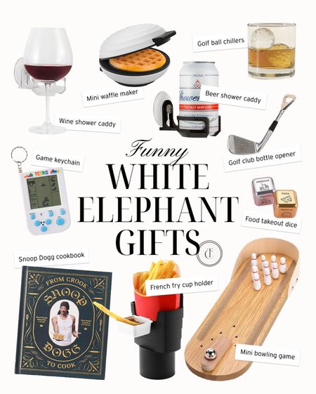 Funny white elephant gift ideas! 

#LTKHoliday #LTKGiftGuide #LTKSeasonal