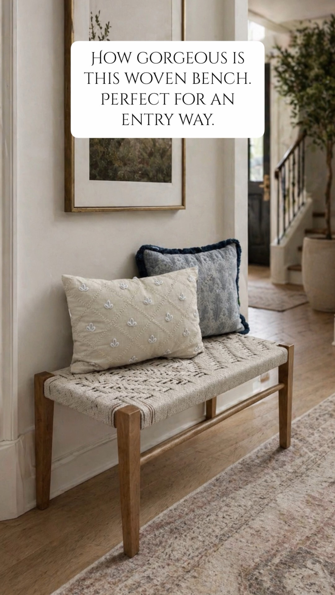 The woven detail is gorgeous! 

#LTKmomlife #LTKHome #LTKSeasonal