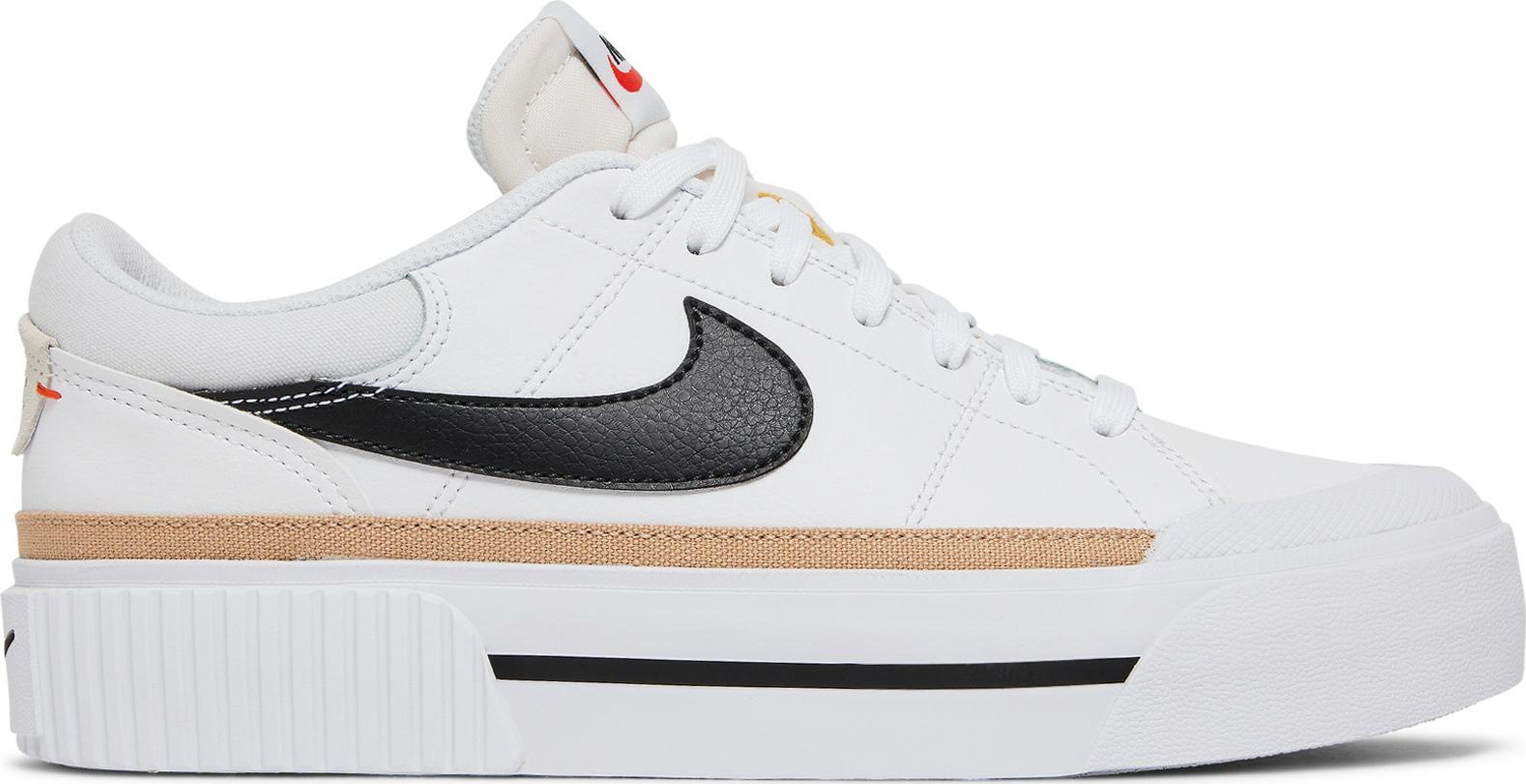 Wmns Court Legacy Lift 'White Hemp' | GOAT