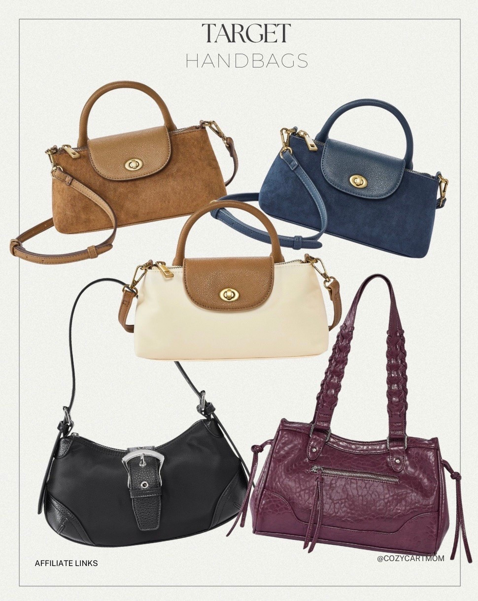 New Target Handbags are giving luxury but affordable 🤍✨

#LTKSaleAlert #LTKU #LTKgrwm