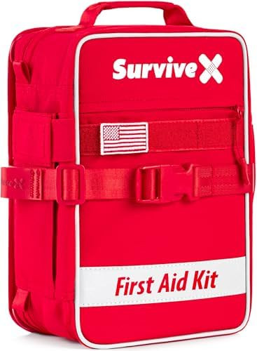 Large First Aid Kit for Car, Travel & Home - Emergency Kit for Hiking, Camping, Backpacking and O... | Amazon (US)