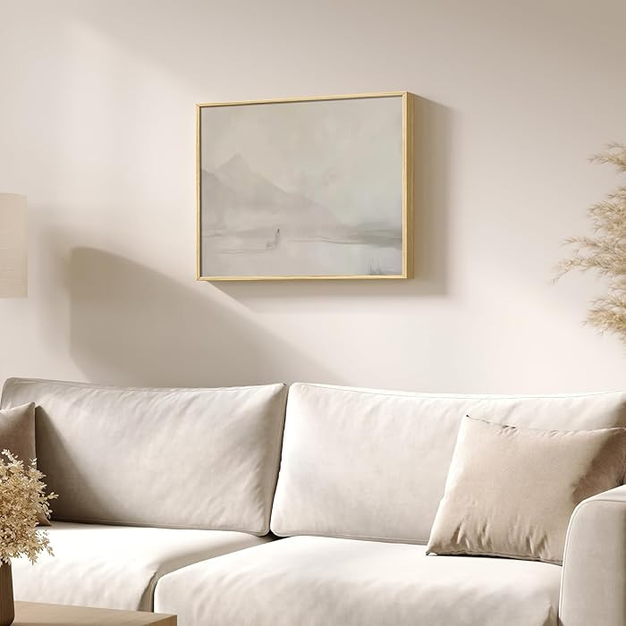 Framed Jesus Wall Art, Christ and Lamb Minimalist Neutral Canvas Print,Christian Inspirational Bi... | Amazon (US)