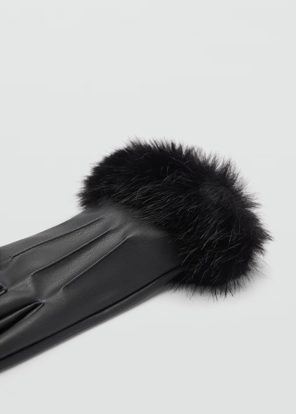 Combined hair gloves - Women | MANGO United Kingdom | MANGO (UK)