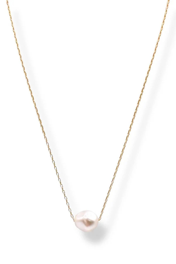 enewton 16" Gold Admire Pearl Necklace | The Willow Tree