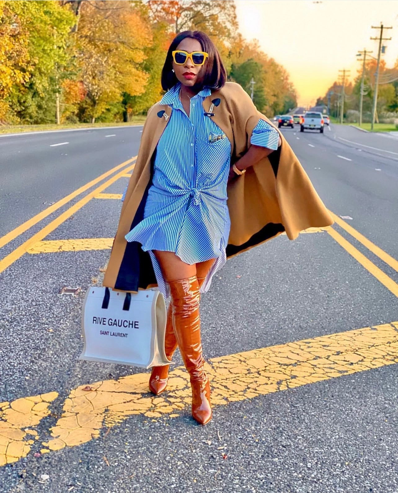 chocolate brown outfit