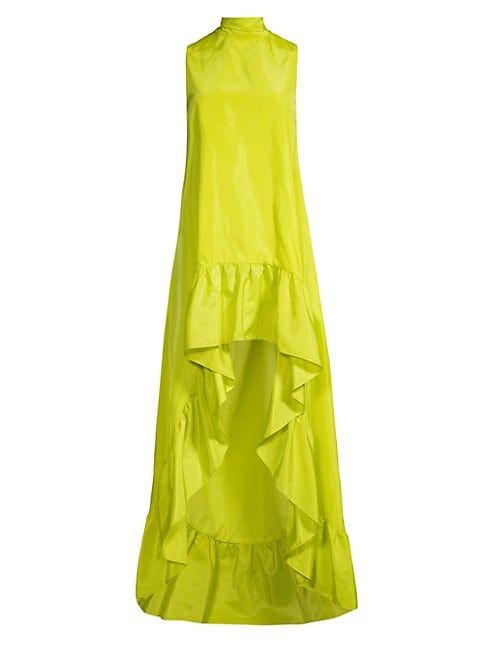 Taffeta High-Low Dress | Saks Fifth Avenue