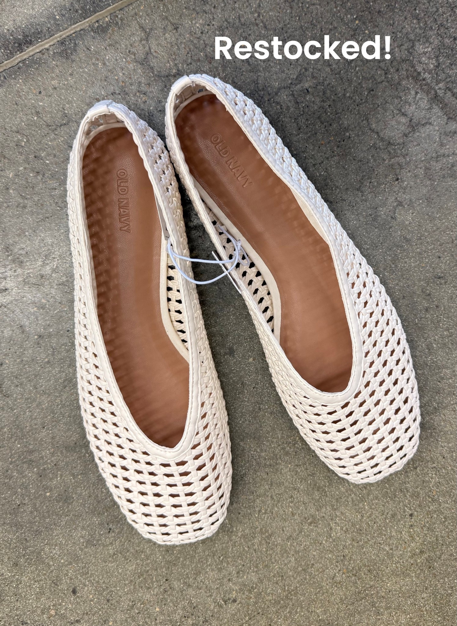 Just found these cute woven flats for a fraction of the price of the Nordstrom pair. I’m so impressed with how comfortable they are.. fit true to size and only $35.
Be sure and SIZE DOWN⬇️ 1/2 size 

🚨if you have a store near by, you can select store pickup! Also, I find that sizes are sold out online, but available in store.

#LTKOver40 #LTKmomlife #LTKMothersDay #LTKgrwm