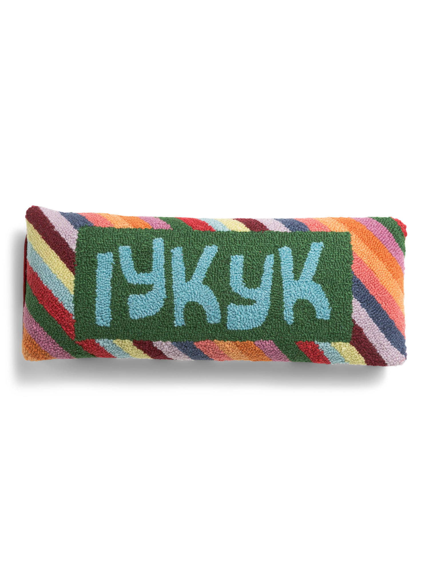 8x20 Iykyk Hooked Pillow | TJ Maxx