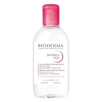 Bioderma Sensibio H2O Micellar Water, Makeup Remover, Gentle for Skin, Fragrance-Free & Alcohol-F... | Amazon (US)