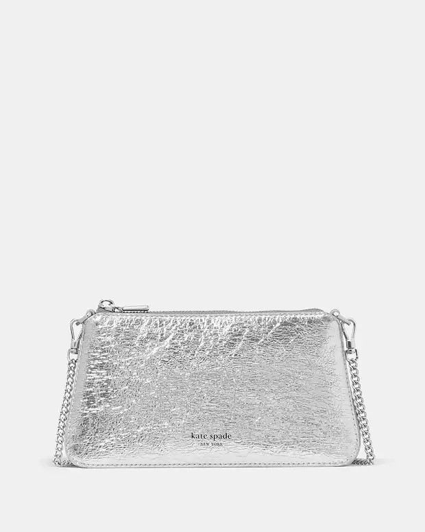 Grace Crinkle Metallic Pochette Bag | Kate Spade (US)