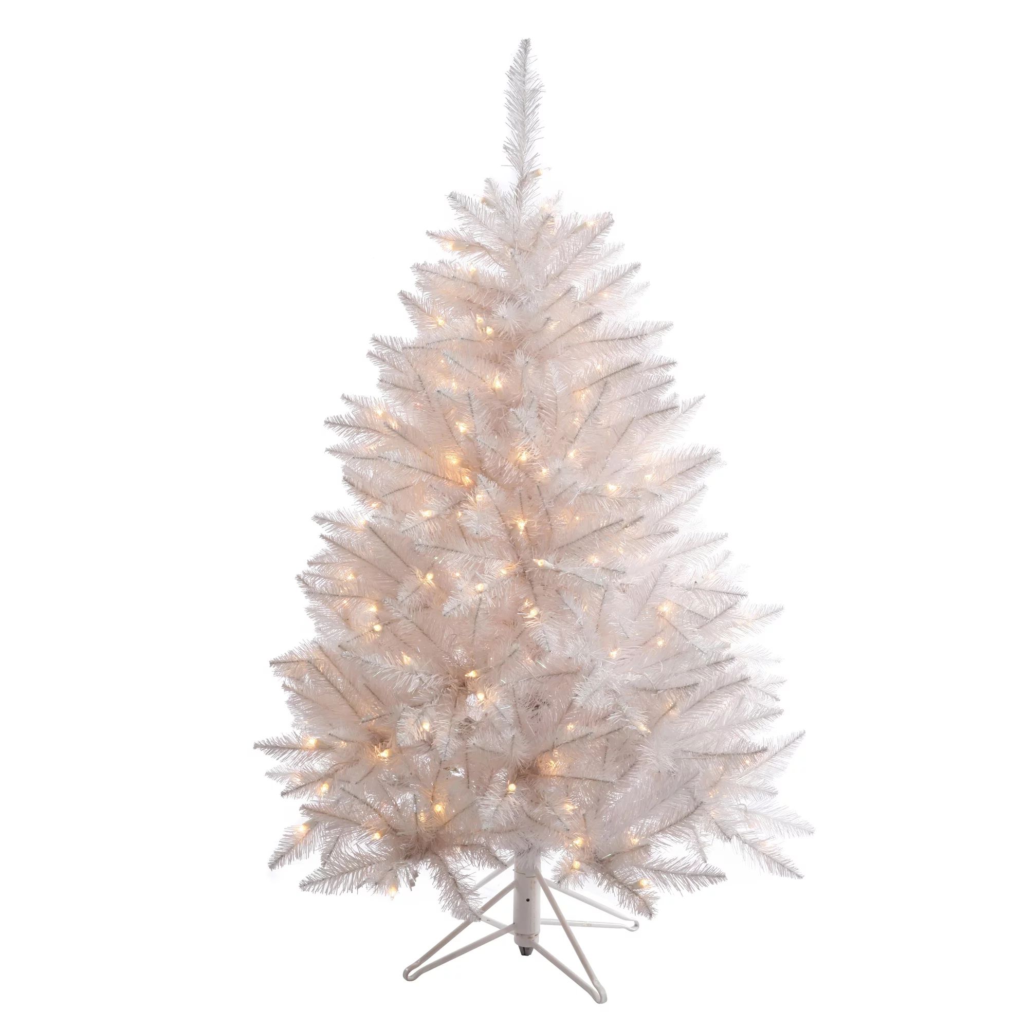 Sparkle White Pre-lit Christmas Tree | Walmart (US)