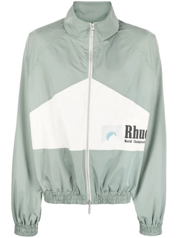 World Championship logo-print bomber jacket | Farfetch Global