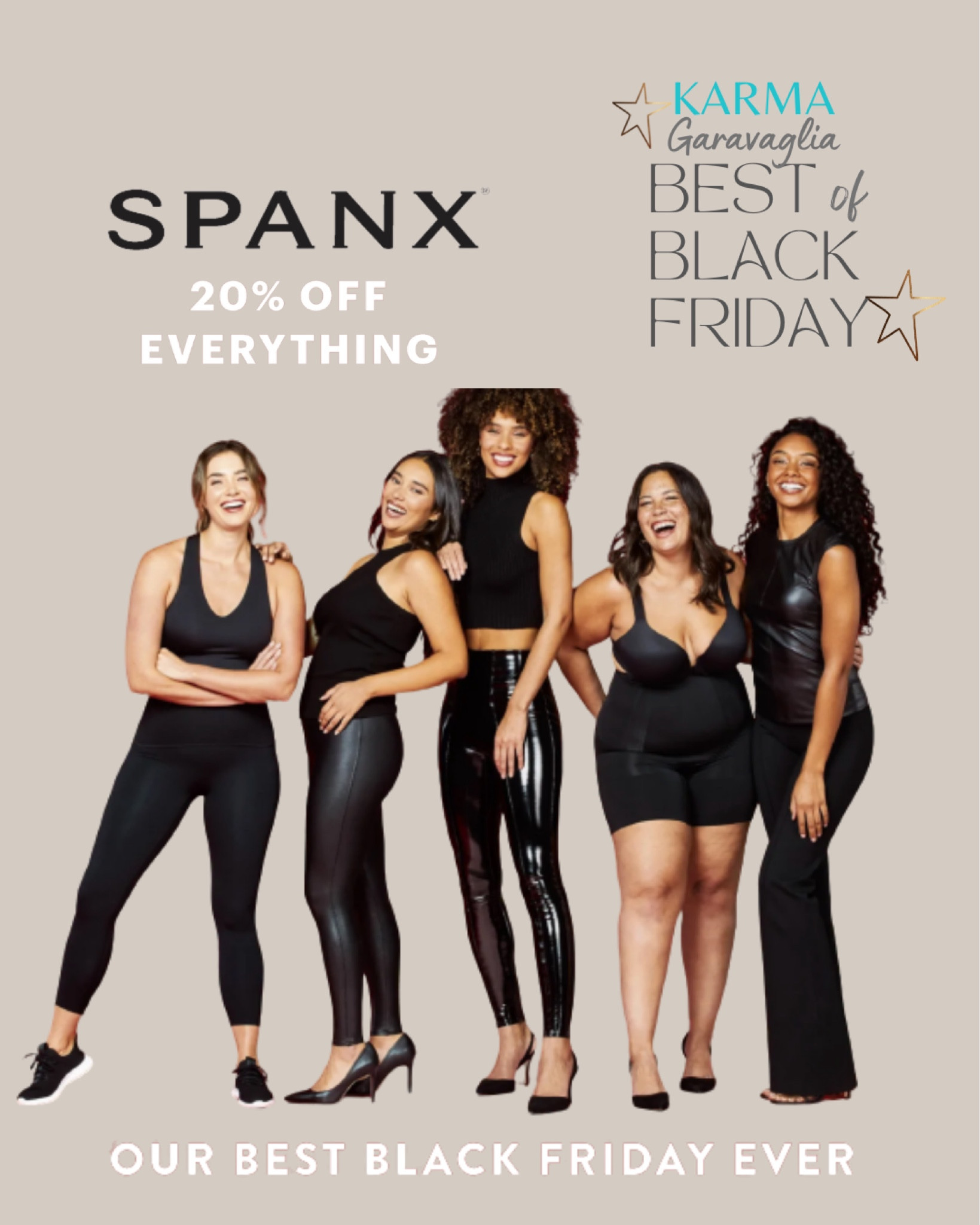 Spanx Sale, Black Friday Sale, Cyber Monday Sale, Biggest Sale of the year! Spanx leggings belong in every girl’s closet! I love my faux leather leggings! Spanx sale 20% off sitewide! Velvet leggings are perfect for the holidays, bestseller leggings are all on sale, gifts for her, gift idea, #giftguide #holidayoutfit #spanxsale #Christmas #leggings 

I wear size M in leggings. 

Follow me @karmagaravaglia for more fashion finds, beauty faves, lifestyle, home decor, sales and more! So glad you’re here!! XO!!

#LTKHoliday #LTKGiftGuide #LTKCyberweek