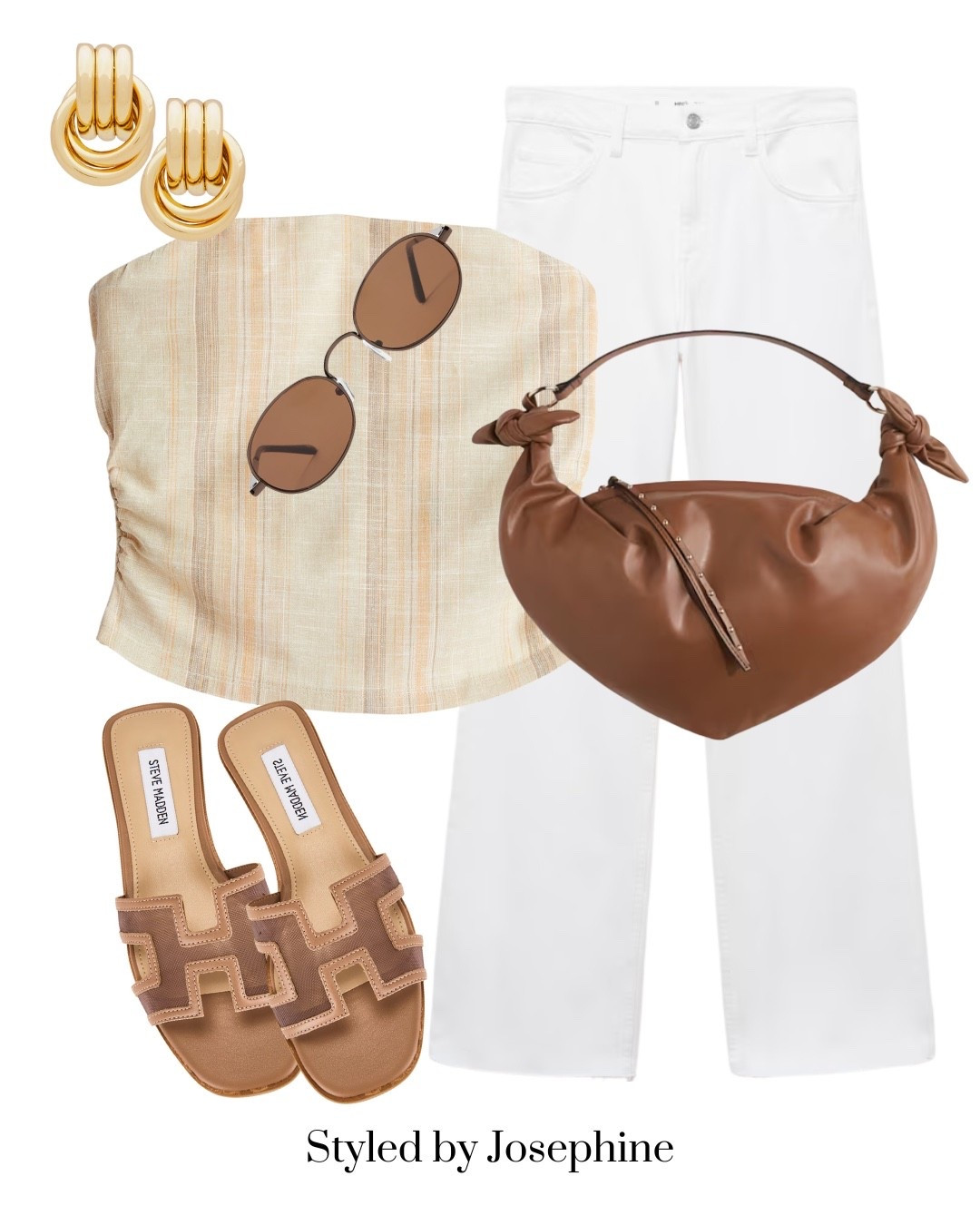 Neutrals that never miss 🤍 This strapless top paired with crisp white jeans feels so elevated yet simple. Finished it off with brown accents for that rich, late-summer vibe.

Tags: NeutralStyle EffortlessChic MinimalOutfit WhiteJeans StraplessTop SummerNeutrals ElevatedBasics BrownAccessories LTKUnder100 LTKStyle LTKFinds

#LTKStyleTip #LTKTravel #LTKSeasonal
