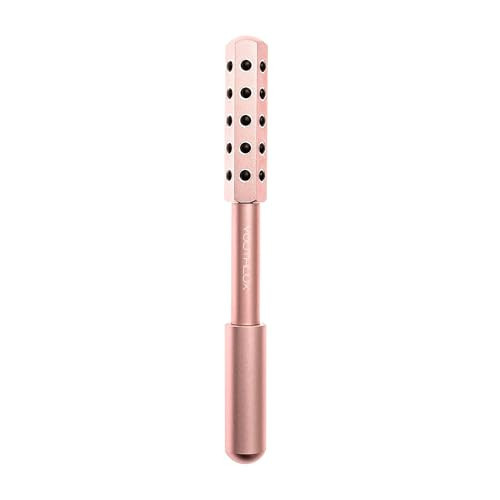 YOUTHLUX Radiance Roller - Germanium Stone Uplifting Face Beauty Massage Tool/Roller/Wand for Skin Tightening, De-Puffing, Sculpt/Lift, Anti-Aging | Uplift Face Roller, Facial Roller (Rose Gold) | Amazon (US)
