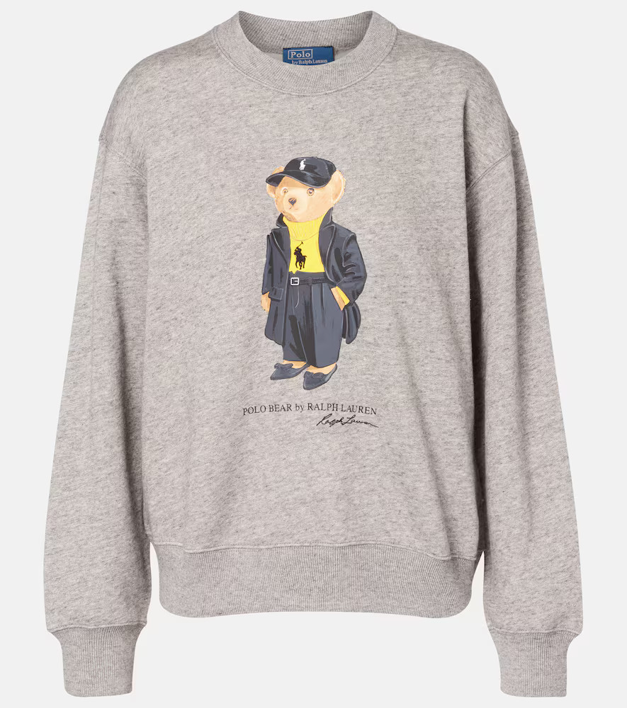 Polo Ralph Lauren Polo Bear cotton-blend fleece sweatshirt | Mytheresa (US/CA)