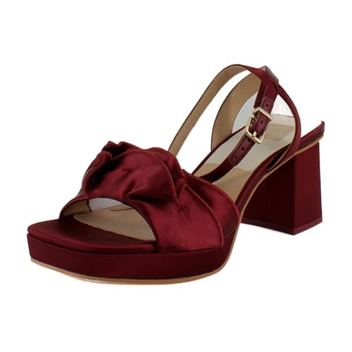 Dolce Vita Women's Cheer, Wine Satin, 9.0, Medium | Amazon (US)