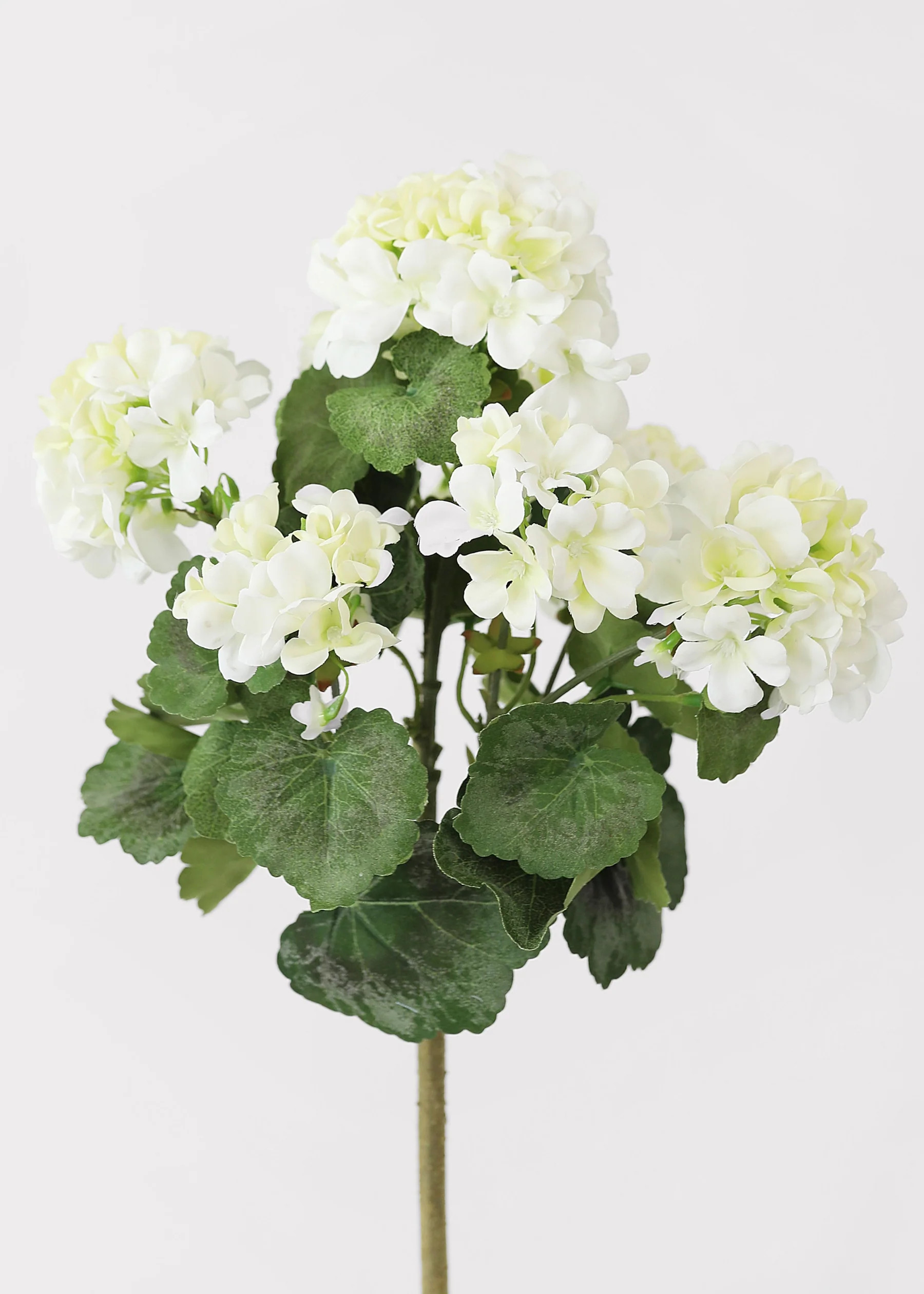 White Geranium Bush | Outdoor Artificial Flowers at Afloral.com | Afloral