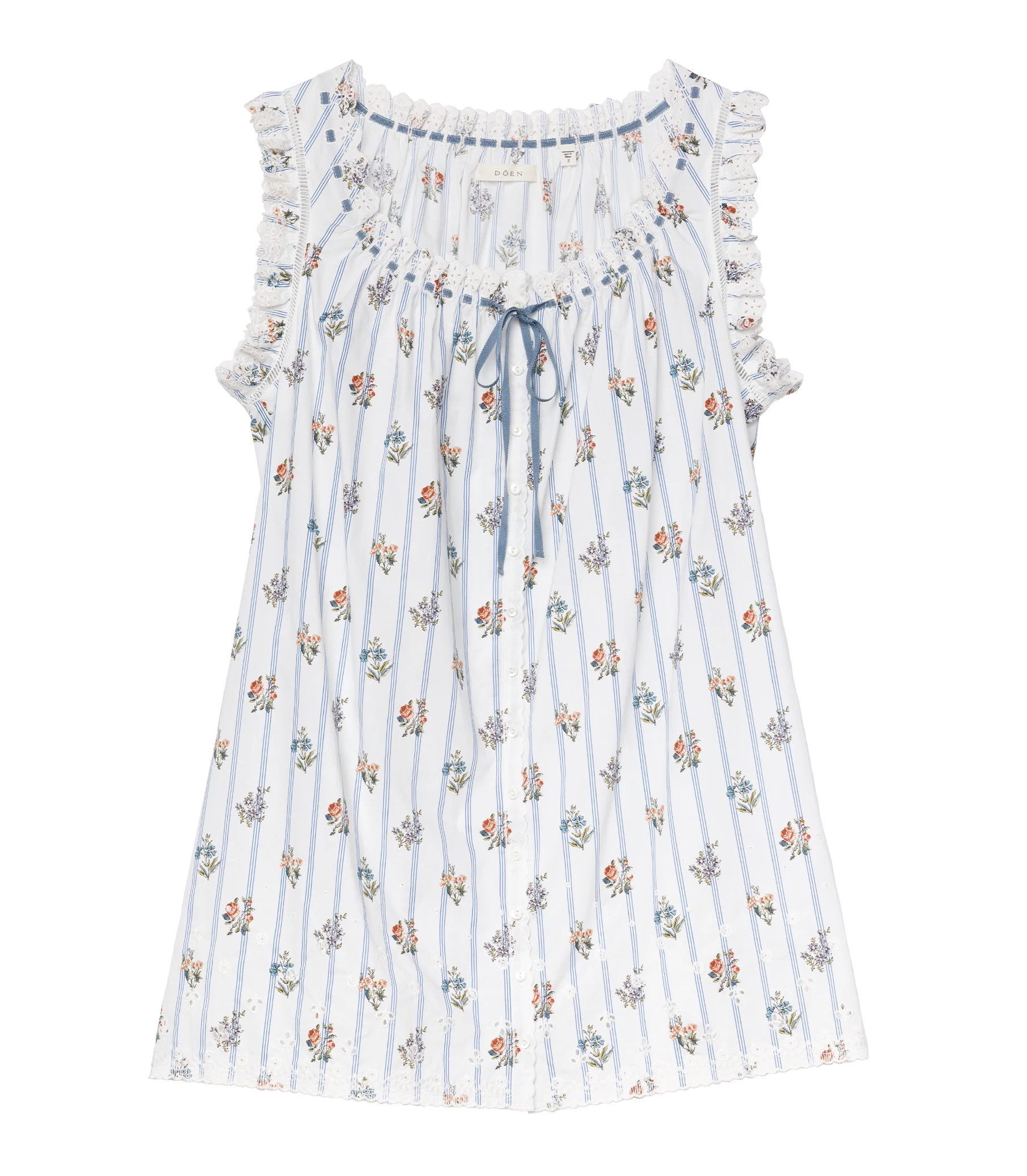 Nessie Dress - Fleurs De Bordeaux | DÔEN | DOEN