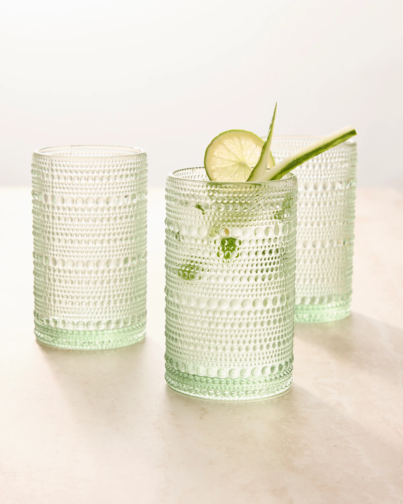 Jupiter Tall Glass Tumbler (Set of 6) | Quince