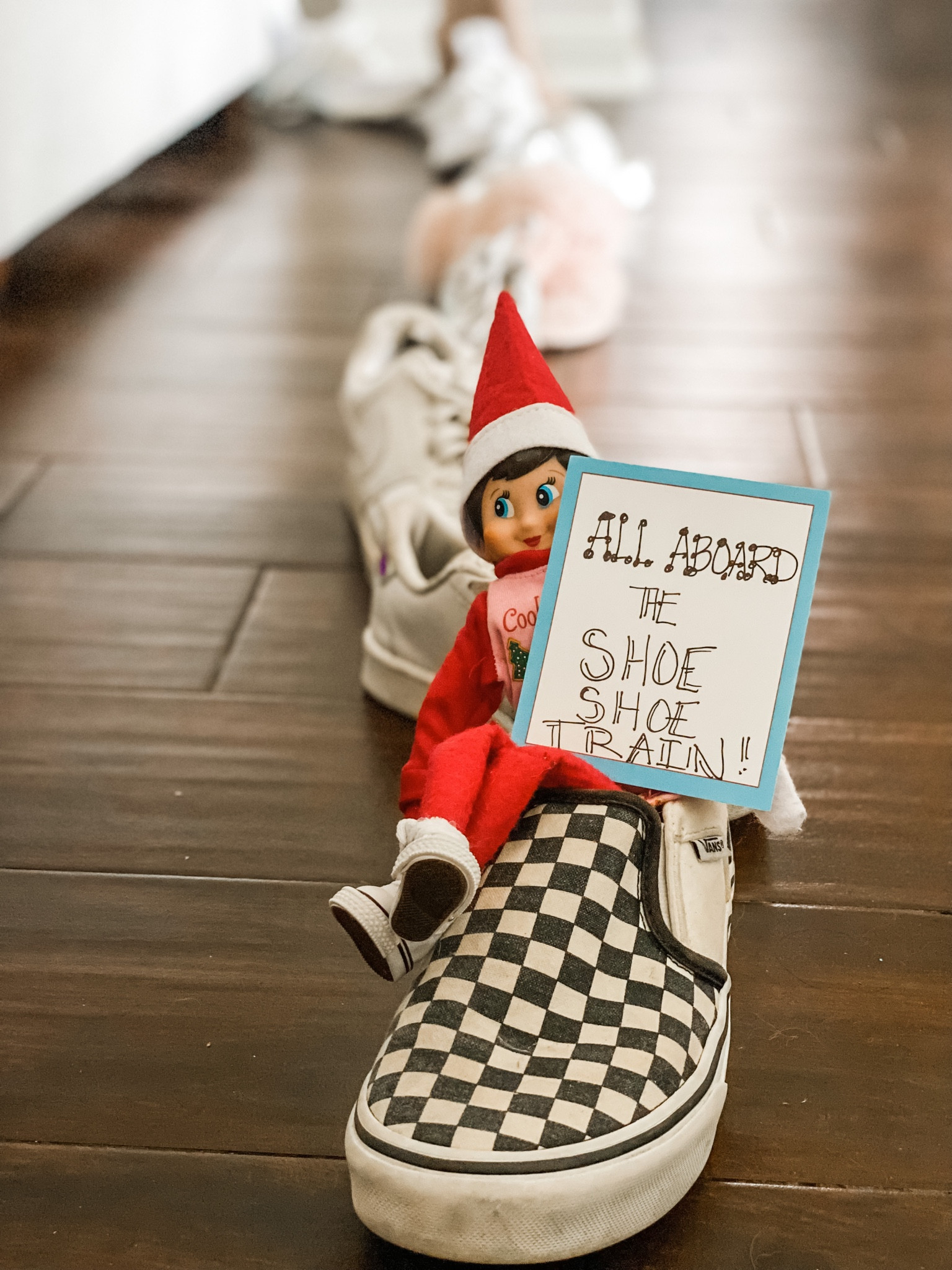 Elf on store the shelf slippers