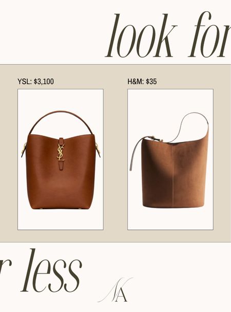 Designer finds for less | bucket bag 🤎

#bucketbag #h&mfind #springbag

#LTKfindsunder100 #LTKitbag #LTKfindsunder50