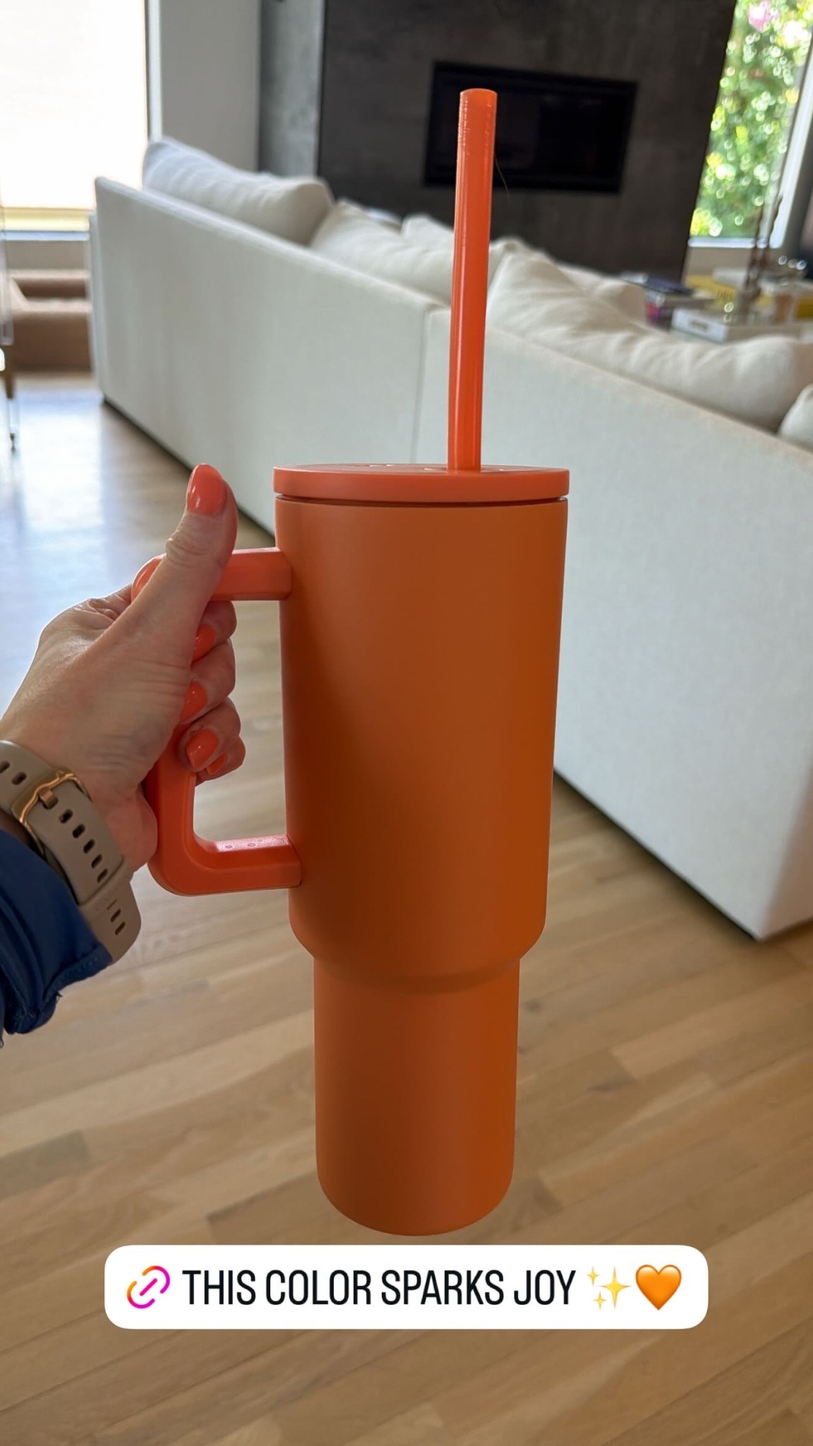 This color sparks joy ✨🧡 My 40oz tumbler comes in so many colors!

#LTKActive #LTKselfcare #LTKfoodie