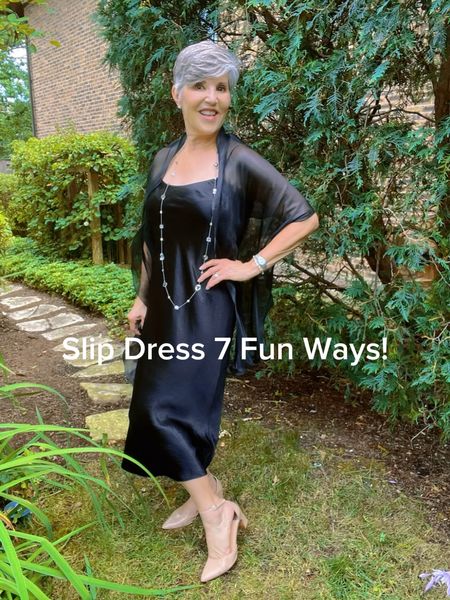Slip dress
This is for you if you’ve ever wondered how to wear a slip dress especially if you’re over 50. Here’s 7! fun and different ways to wear a slip dress. From wedding 💒 looks, to date night looks, to casual running around town. 1️⃣ dress, 7️⃣ ways! Which is YOUR favorite? Which would YOU wear?
Tell me below ⬇️!
Happy Hump🐪 Day!
#slip dress
#vince
#jeanjacket
#samedelman 
#amazonfashion 
#macys
#stylebook
#stylebible
#stylefashion
#outfitshot
#styleaddict
#jcrewfactory 
#nordstrom
#macysstylecrew
#talbotsofficial 
#jjillstyle
#getreadywithme 
#styletips
#grwm
#styleblogger
#springfashion
#casualandchic 
#ltkover40
#ltkover50
#ltkspring
#ltkshoecrush
#ltkitbag
#nudeshoes

#LTKwedding #LTKfindsunder50 #LTKVideo