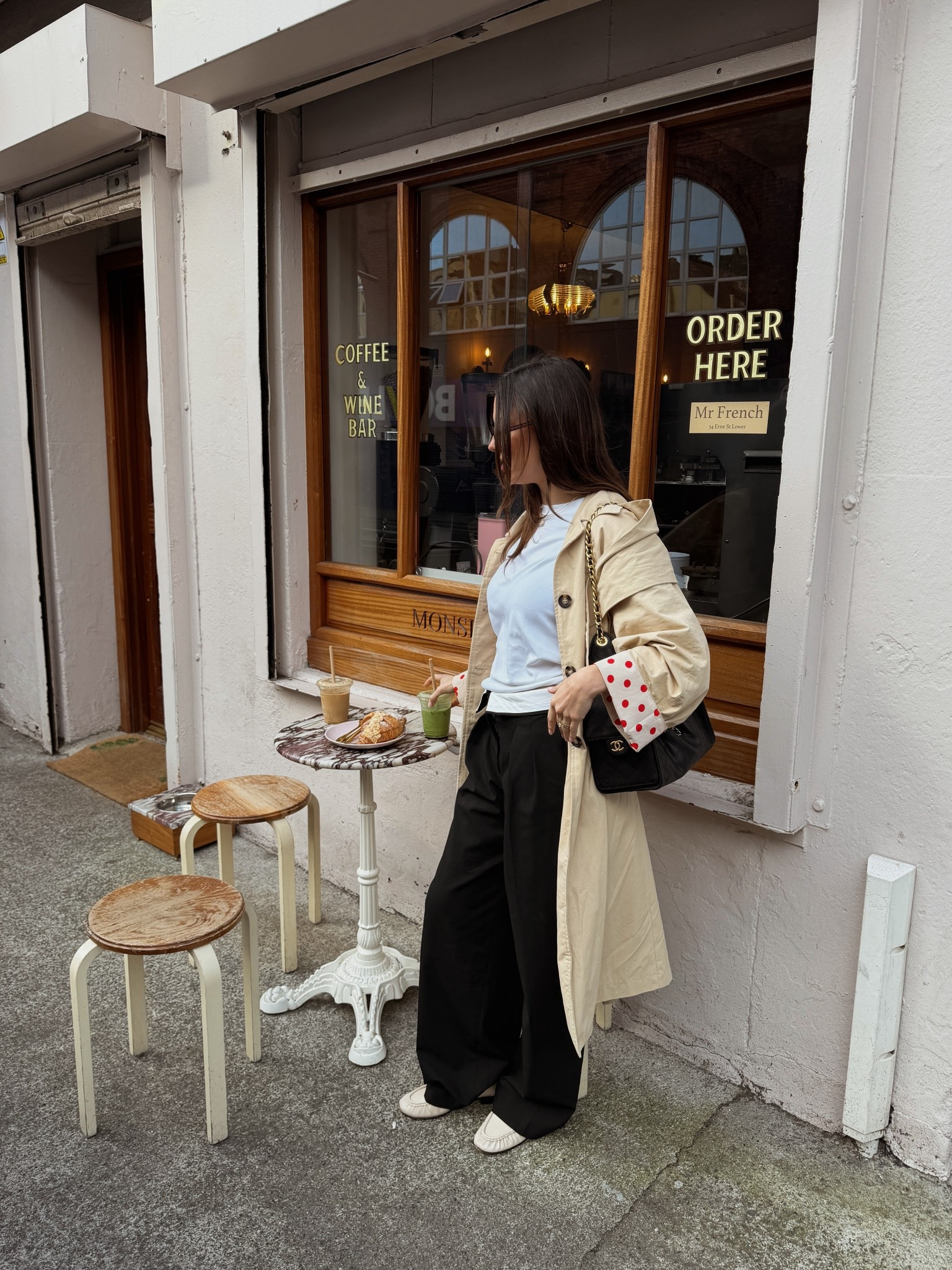 Walking around !! 💌

Daytime outfit, spring break, basics, trousers, aritzia, Abercrombie, white tee, sunglasses, spring outfit inspo, finds, coffee 